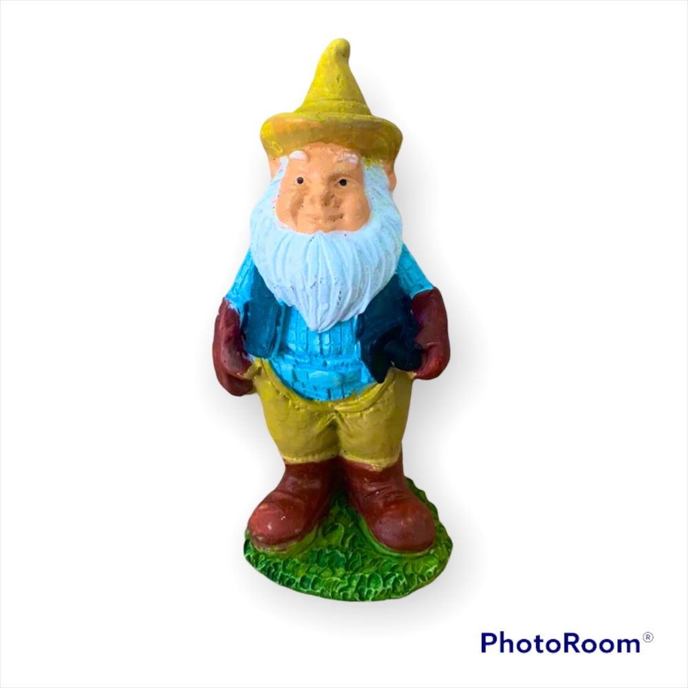 🪴 CERAMIC FAIRY GARDEN GNOME 🪴